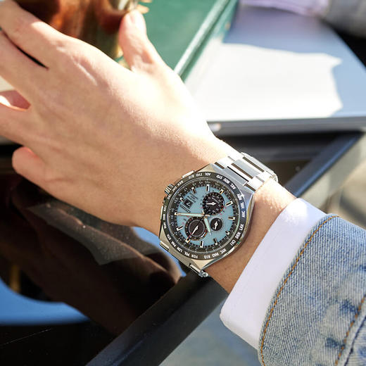 CITIZEN西铁城电波对时舒博钛AT8238-84M 商品图4