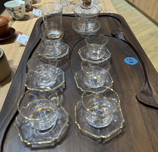 凯洛诗无铅水晶金竹茶具16件套 商品图3