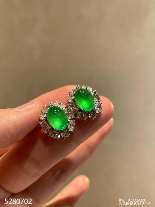 蛋面耳钉【5280702】具体价格微信咨询 商品图1