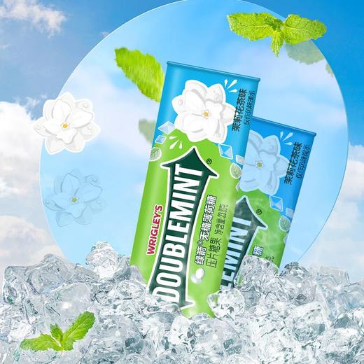 绿箭无糖薄荷茉莉花茶味 35粒金属瓶装 23.8g 商品图2