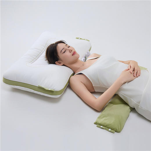 【双旦秒杀】自然醒A类全棉荞小白颈椎枕头护颈椎助睡眠专用成人荞麦壳枕芯女生睡觉舒适反牵引整头XK（不参与优惠券） 商品图2