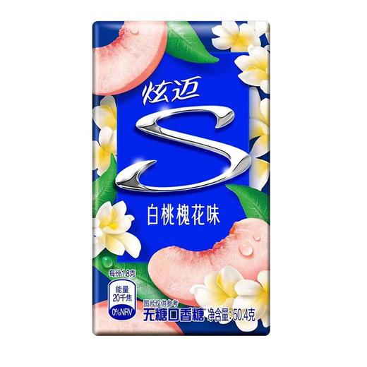 炫迈白桃槐花味无糖口香糖 50.4g 商品图4