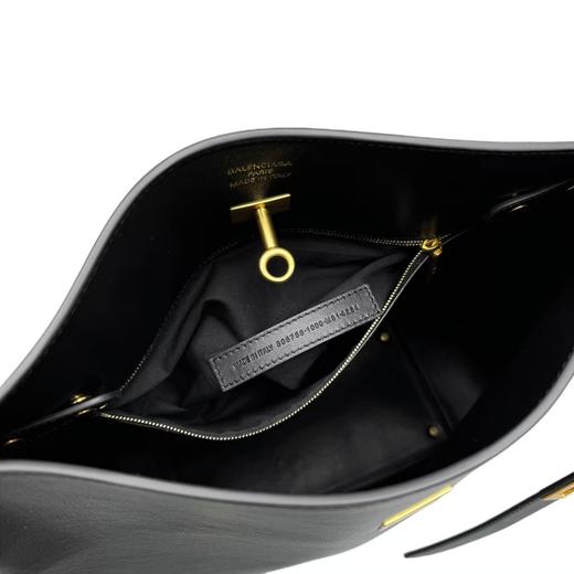 中性款牛皮革大号 Hobo手袋he004 商品图3