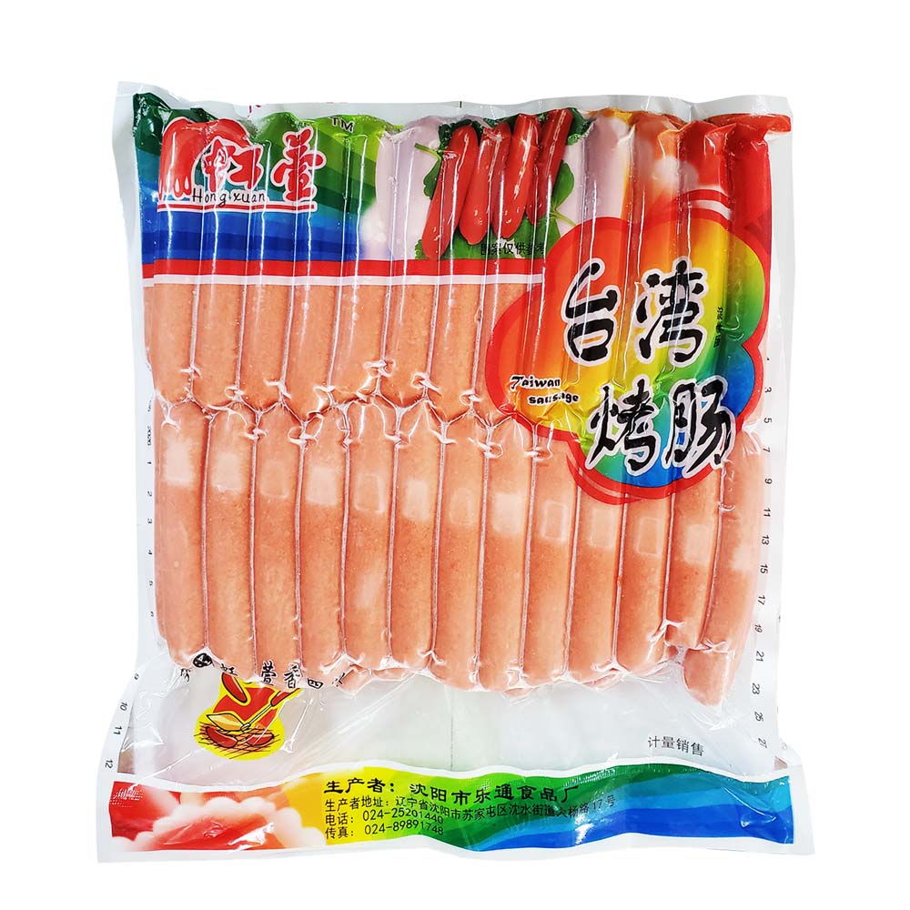25A虹萱台湾烤肠1900g/袋 (50支) 10袋/件