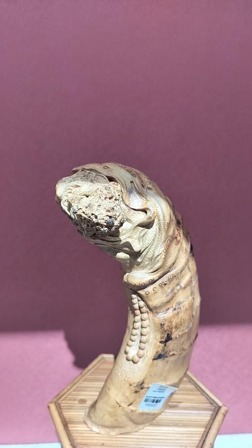 达摩竹根雕25*13cm 商品图0