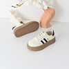 经典鲨2025年春季新品时尚韩版拼色系带德训鞋休闲平底鞋女KW313-517011 商品缩略图3
