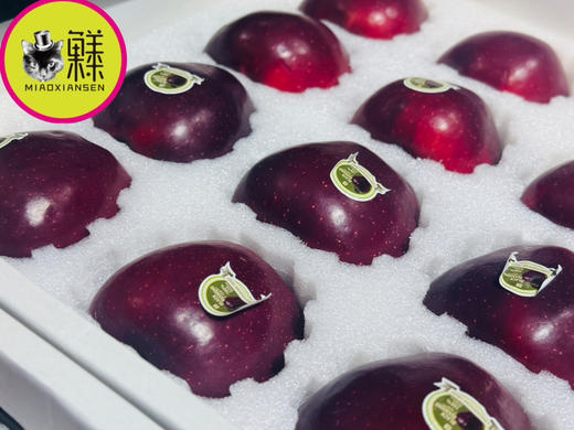 喵菓基地～甘肃天水黑钻苹果（礼盒5-6斤装12枚）全国包邮 商品图5