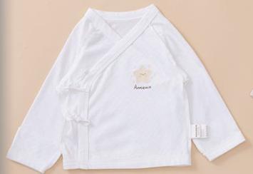 ANNIEWIN棉绿香格里【有机彩棉】新生儿针织上衣（52、59尺码可选） 商品图0