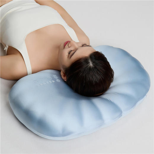 自然醒贝壳零压生物基深睡枕头透气睡觉专用成人家用护颈椎记忆棉一对XK 商品图8
