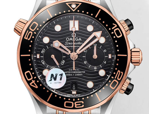 NOOB official工厂出品必属精品基于正品original原版开模的Copy版本➕新秀力作——欧miga全新海马系列300计时。904L精钢，44mm，男士腕表，橡胶表带，自动机械机芯，透底❕ 商品图2