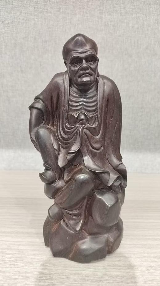 瘦骨罗汉摆件/老料酸枝8.5*21cm 商品图0
