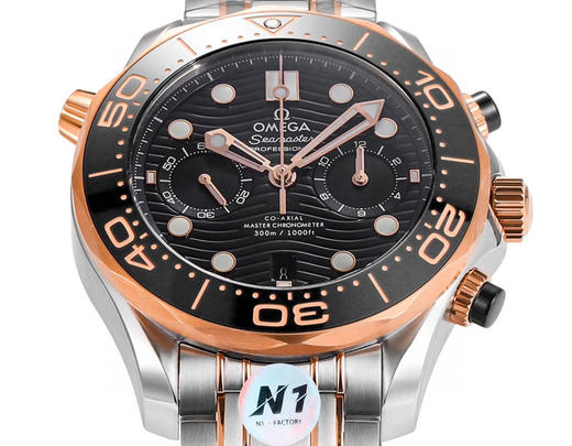 NOOB official工厂出品必属精品基于正品original原版开模的Copy版本➕新秀力作——欧miga全新海马系列300计时。904L精钢，44mm，男士腕表，橡胶表带，自动机械机芯，透底❕ 商品图5