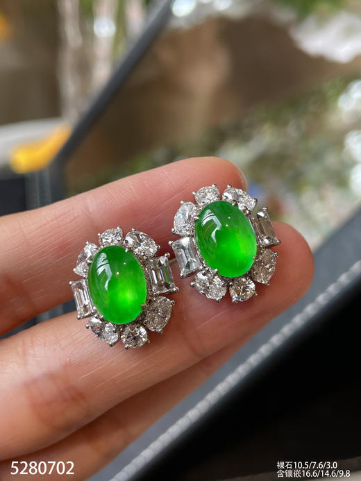 蛋面耳钉【5280702】具体价格微信咨询 商品图3