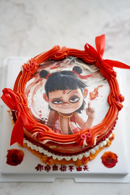 手绘奶油蛋糕 | 鲜果原味奶油 - 哪吒 商品图1