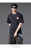 PINLI品立2025夏季新款潮牌圆领短袖T恤醒狮贴布绣休闲男体恤上衣BG252111015 商品缩略图7