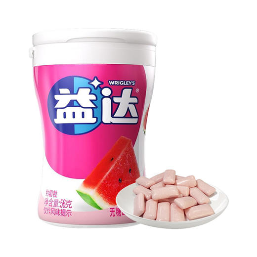 益达木糖醇无糖西瓜味 40粒 56g 商品图0