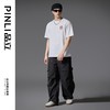 PINLI品立2025夏季新款潮牌圆领短袖T恤醒狮贴布绣休闲男体恤上衣BG252111015 商品缩略图2