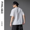 PINLI品立2025夏季新款潮牌圆领短袖T恤醒狮贴布绣休闲男体恤上衣BG252111015 商品缩略图3