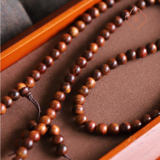 米马饰物 “木蕴芳华”海南黄花梨108子手钏 商品图4