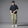 PINLI品立2025春夏新款拉链束脚工装裤男士机能风潮牌休闲长裤子GD251217108 商品缩略图3