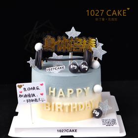 1027CAKE | 一起撸铁吧，健身主题蛋糕