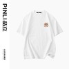 PINLI品立2025夏季新款潮牌圆领短袖T恤醒狮贴布绣休闲男体恤上衣BG252111015 商品缩略图4