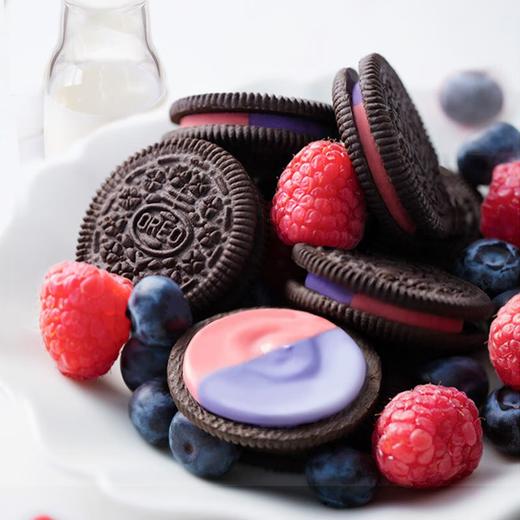 奥利奥蓝莓树莓味夹心饼干 97g 商品图3