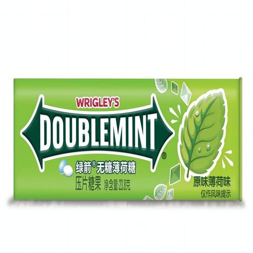 绿箭原味薄荷味无糖薄荷糖 35粒 23.8g 商品图4