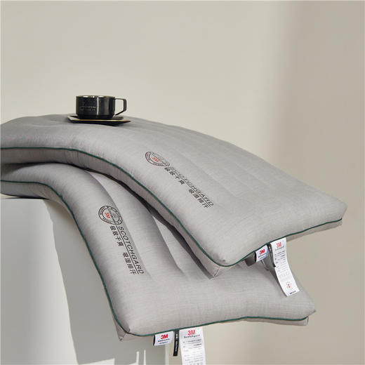 自然醒3M透气低枕柔软舒适护颈椎助睡眠枕头单人一只装家用薄款夏季枕芯XK 商品图12