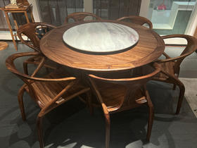 8011实木圆餐台/B17-CT-8011-13-6
