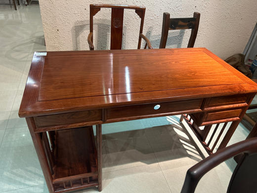 花梨电脑桌+椅/DNZY 商品图0