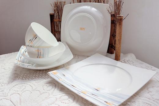 💥上新啦！最期待的水墨胭脂古风古瓷餐具来袭！【玛万生活现代浪漫古瓷餐具】✔️当古风与现代餐具相结合打造别具一格的用餐体验。 商品图6