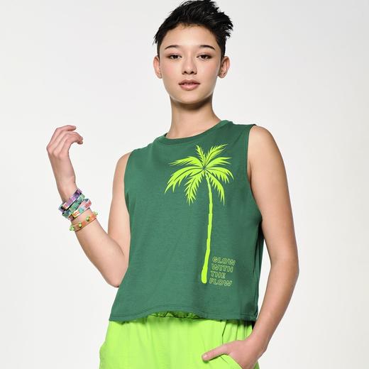 【尊巴】5月28日热带雨林系列新款背心（绿色）Z1T000600 商品图0