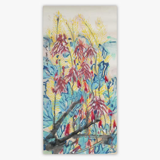 林顺文《花鸟之七》国画35CM*67CM约2平尺手绘纸本宣纸作品【原作编号GH0421】 商品图0