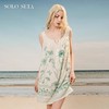Solo seta女士真丝海边度假风连衣裙桑蚕丝印花家居服2025年秋季 商品缩略图0