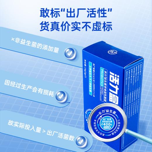 【超值5盒装/8盒装】乐力益生菌即食型乳酸菌(400亿)   科学复配 严选菌株 独立包装 商品图1
