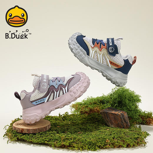B.Duck小黄鸭童鞋春春秋儿童运动鞋22-26 BY1686981 商品图0
