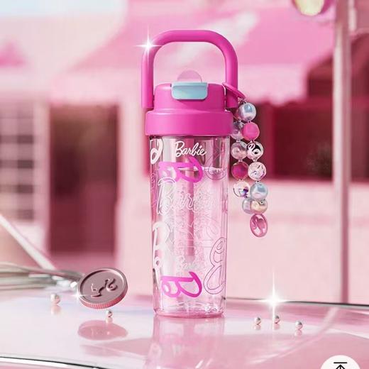 （ 10起少1元）GERM格沵芭比系列粉光夏日悠享杯（涂鸦粉）700ml（两种规格） 商品图0