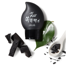 韩国 rire木炭清洁黑頭殺手吸吸膜-40ml
