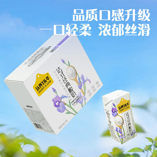 认养一头牛法式原味酸200g*10盒【5月早餐团】 商品图2
