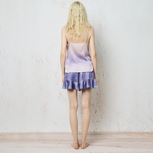 Solo seta女士桑蚕丝海边度假风吊带短裙套装丝绸2025年秋季沙滩 商品图4