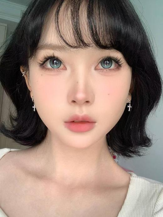 『大直径半年抛』 Blushgirl-氧气苏打绿-14.5mm【半年抛 度数0-800度 无525/575】 商品图2