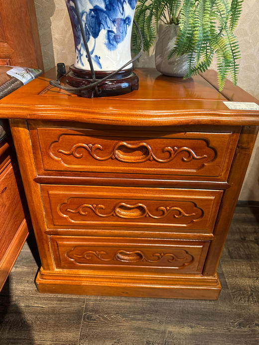 三抽床头柜/A443-CTG 商品图0