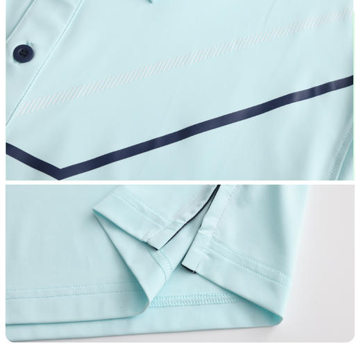 BOS-111A【冰感  防晒  柔软】PROSIMON高尔夫春夏男款运动短袖Polo衫 商品图3