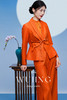 3205220 醉日焦橙 进口亮丝斜纹料外套 雾境 商品缩略图1