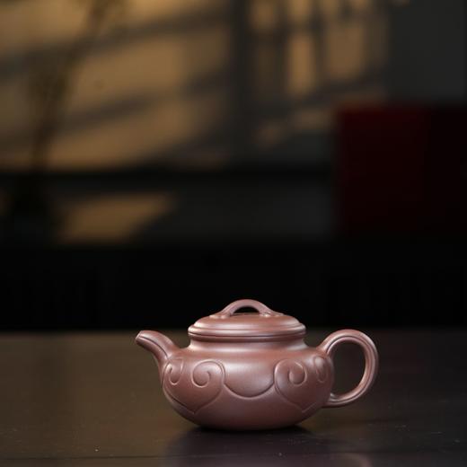 「仿古如意」  230cc 黄龙山紫泥 作者戴润森 宜兴紫砂 商品图0