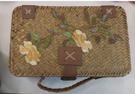 皮革手提篮 商品图0