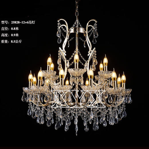 25828-12+6吊灯（运费自理） 商品图0