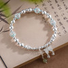 子佩集S999银【临江仙】手串【SC001147】纯银手链青玉蝴蝶珐琅彩2502 商品缩略图2