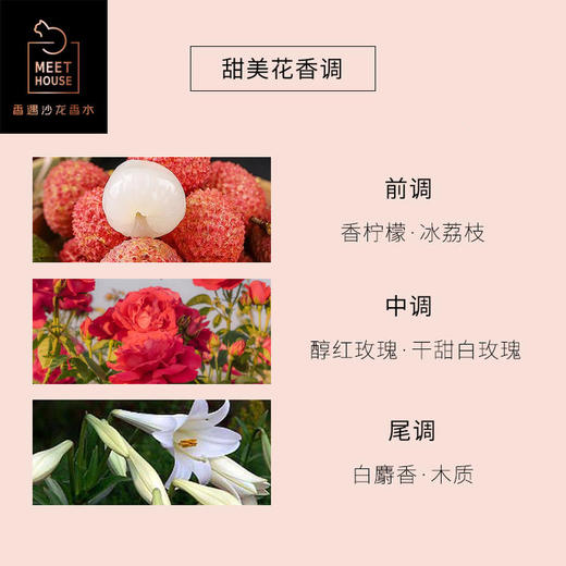 红玫瑰遇见白玫瑰100ml 商品图2